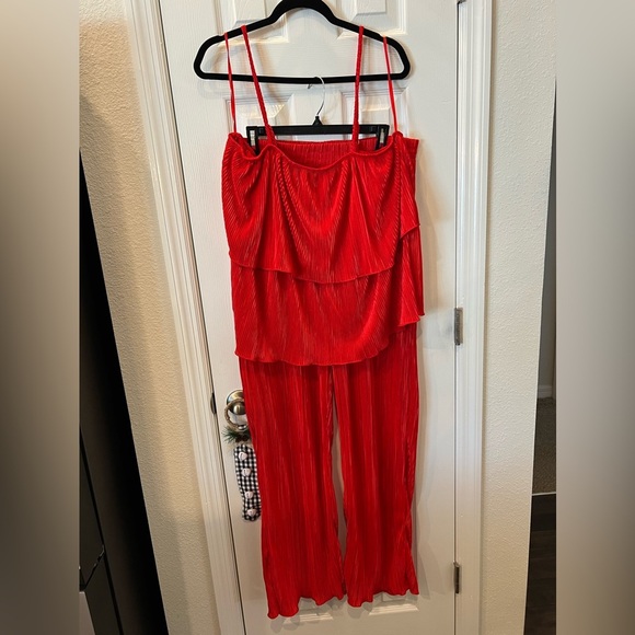 Holiday pant set! New! 1x pant 3x top - Picture 1 of 4